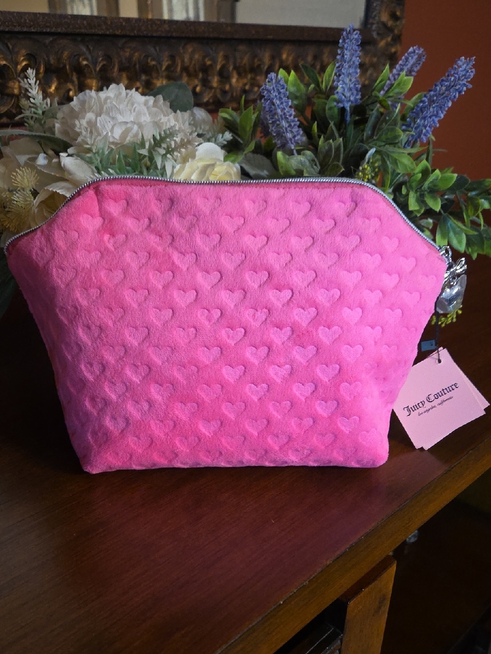 Juicy Couture Cosmetic Travel Bag NWOT - Picture 3 of 12